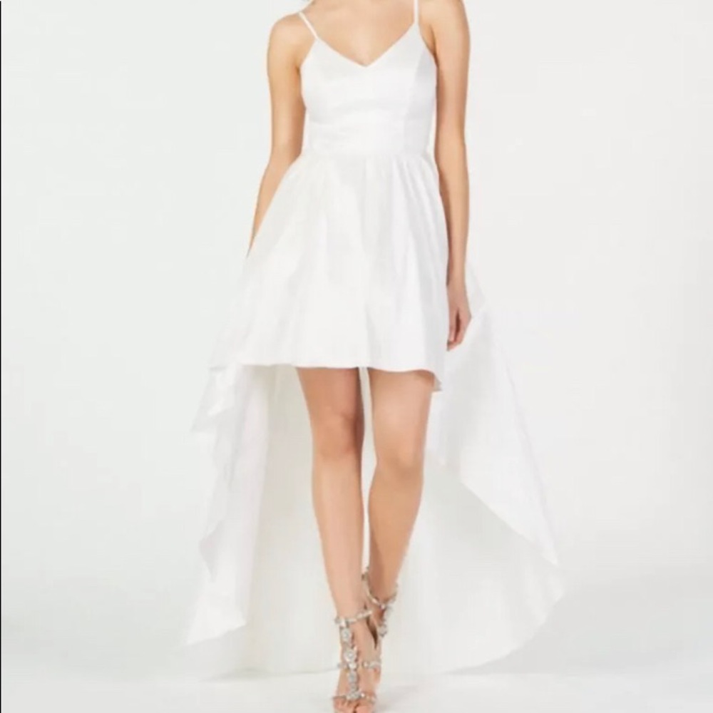 B darlin white dress